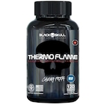 Termogênico Black Skull Thermo Flame - 120 Tabletes Natural