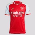 Camisa Arsenal Home 2024 adidas - Infantil VERMELHO