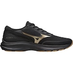 Tênis Mizuno Action 3 - Masculino PRETO/OURO