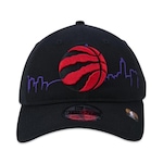 Boné Aba Curva New Era 920 Toronto Raptors Tip Off - Strapback - Adulto PRETO