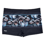 Sunga Boxer Mash Estampa Pacová - Adulto PRETO