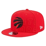 Boné Aba Reta New Era 950 Toronto Raptors Draft - Snapback - Adulto VERMELHO