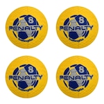 Kit Bolas de Iniciação Penalty Sub8 XXI - 4 Unidades - Infantil AMARELO