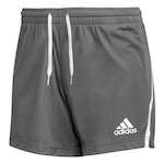 Shorts adidas Team Knit - Feminino CINZA