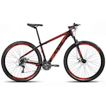 Bicicleta Aro 29 Xks Kairos - Freio a Disco - 21 Marchas - Adulto PRETO/VERMELHO