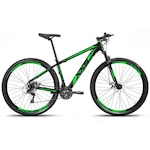 Bicicleta Aro 29 Xks Kairos - Freio a Disco - 21 Marchas - Adulto PRETO/VERDE