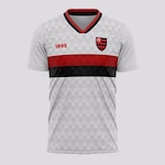 Camisa do Flamengo Futfanatics Schoolers - Infantil BRANCO