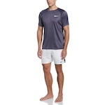 Camiseta Nike Heather Hydroguard - Masculina AZUL