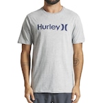 Camiseta Hurley O&O Solid Sm24 - Masculina CINZA