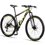 Bicicleta 29 Gt Sprint Mx7 - Freio A Disco - Câmbio Revoshift - 21 Marchas - Adulto PRETO/AMARELO