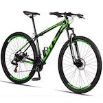 Bicicleta 29 Gt Sprint Mx7 - Freio A Disco - Câmbio Revoshift - 21 Marchas - Adulto PRETO/VERDE