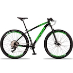 Bicicleta 29 Raider Z3X Pro - Freio Hidráulico - 12 Marchas - Adulto PRETO/VERDE