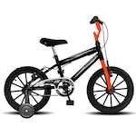 Bicicleta Aro 16 Freio V-Brake - South Ferinha - Infantil PRETO/LARANJA