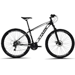 Bicicleta Aro 29 South Stark - Freio Mecânico - Câmbios Shimano - 24 Marchas - Adulto PRETO/BRANCO