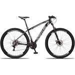 Bicicleta Aro 29 Spaceline Vega - Freio a Disco - Câmbio Shimano - 24 Marchas - Adulto PRETO/CINZA