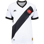 Camisa do Vasco Kombat Away Player 23 Kappa - Infantil BRANCO