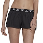 Shorts adidas Beach - Feminino PRETO/BRANCO