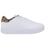 Tênis adidas Court Platform - Feminino BRANCO/MARROM