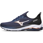 Tenis Mizuno Wave Zest - Adulto AZUL/PRETO