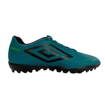 Chuteira Society Umbro Glaze - Adulto AZUL ESC/PRETO