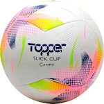 Bola de Futebol de Campo Topper Slick Cup BRANCO/ROSA