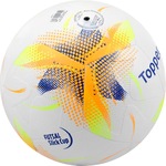 Bola de Futsal Topper Slick Cup BRANCO/LARANJA