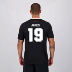 Camiseta do São Paulo Futfanatics Change 19 James - Masculina PRETO