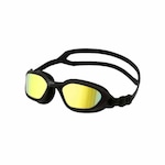 Óculos de Natação Speedo Swell 509245-180014 - Adulto PRETO/AMARELO ESC