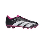 Chuteira de Campo Predator Accuracy 4 adidas - Infantil PRETO/ROSA