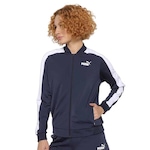 Agasalho Puma Baseball Tricot - Feminino AZUL ESC/BRANCO