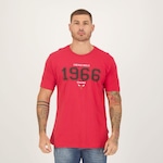 Camiseta NBA Founded Chicago Bulls - Masculina VERMELHO