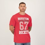 Camiseta NBA Year Houston - Masculina VERMELHO