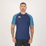 Camiseta Kappa Vatare - Masuclina AZUL ESCURO