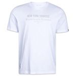 Camiseta New Era New York Yankees Minimal - Masculina BRANCO