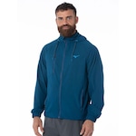 Jaqueta com Capuz Mizuno Trail - Masculina AZUL