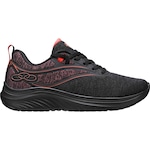 Tenis Olympikus Alfa 2 - Feminino PRETO/VERMELHO