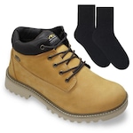 Bota Bull Terrier Clark II + 1 Par de Meias - Masculina CAMEL