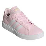 Tênis adidas Grand Court Base 2.0 - Feminino ROSA/BRANCO