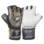 Luvas de Goleiro Poker Futsal Hug Flex 4 Profissional - Adulto PRETO