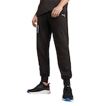 Calça Puma Bmw Mms Ess Ft - Masculina PRETO/BRANCO