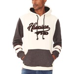 Blusão de Moletom HD Fechado com Capuz - Masculino Off White