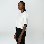 Blusa Cropped Fila Transfer - Feminina Off White