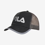 Boné Aba Curva Fila Performa - Snapback - Trucker - Adulto CINZA