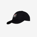 Boné Aba Curva Fila Tennis Team - Snapback - Adulto PRETO