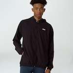 Jaqueta com Capuz Corta Vento Fila Basic Run - Masculino PRETO