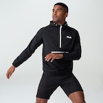 Jaqueta com Capuz Fila Anorak Train - Masculina PRETO