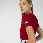 Camiseta Fila Elastic - Feminina VERMELHO