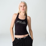 Camiseta Regata Fila Comfort Basic - Feminina PRETO