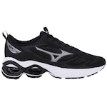 Tênis Mizuno Wave Frontier 15 - Masculino PRETO/BRANCO