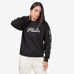 Blusão sem Capuz Fila Gianna - Feminino PRETO